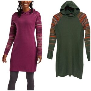 Krimson Klover Mover Maker Merino Wool Blend Dress Pocket Green Size Medium